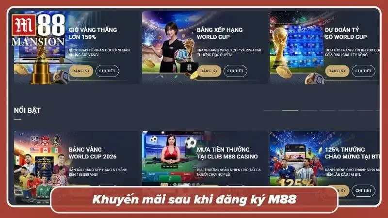 Banner tổng hợp các chương trình ưu đãi chào mừng hội viên mới