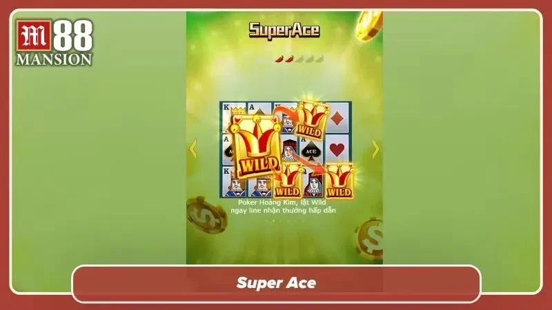 Super Ace vạn người mê tại slot game M88